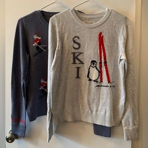 Abercrombie & Fitch ski sweaters (2)